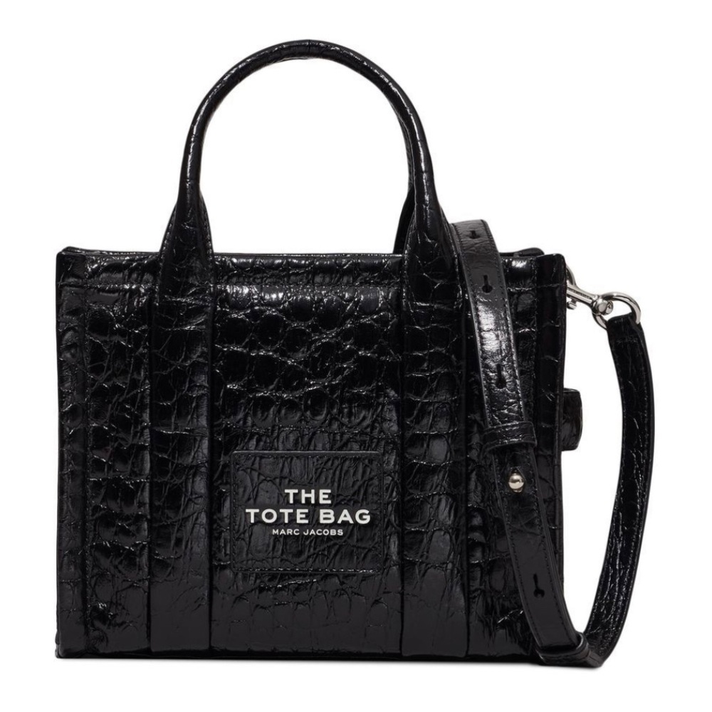 BRAND NEW Marc Jacobs Women's The Croc-Embossed Medium Tote Bag